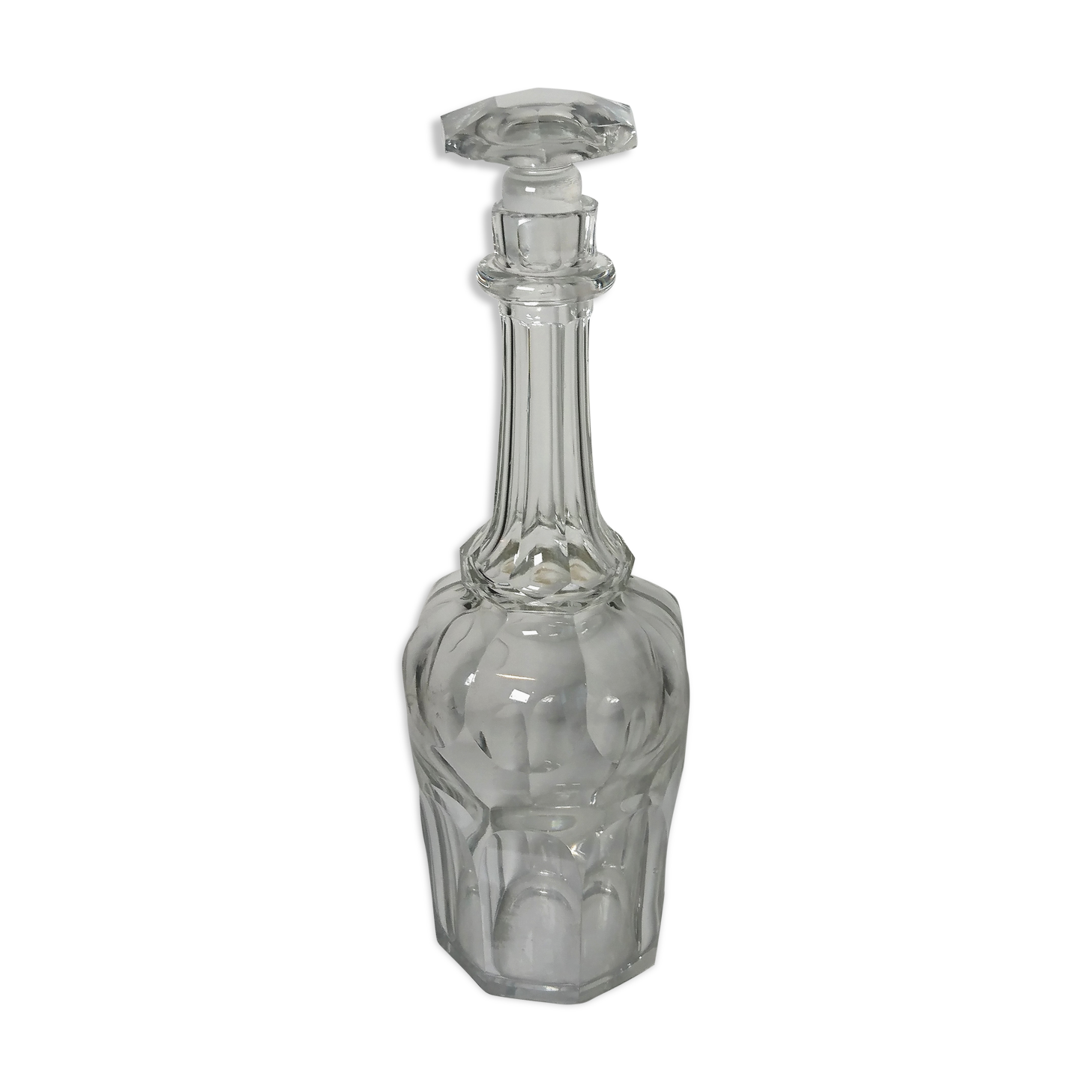 Old bottle with its cap