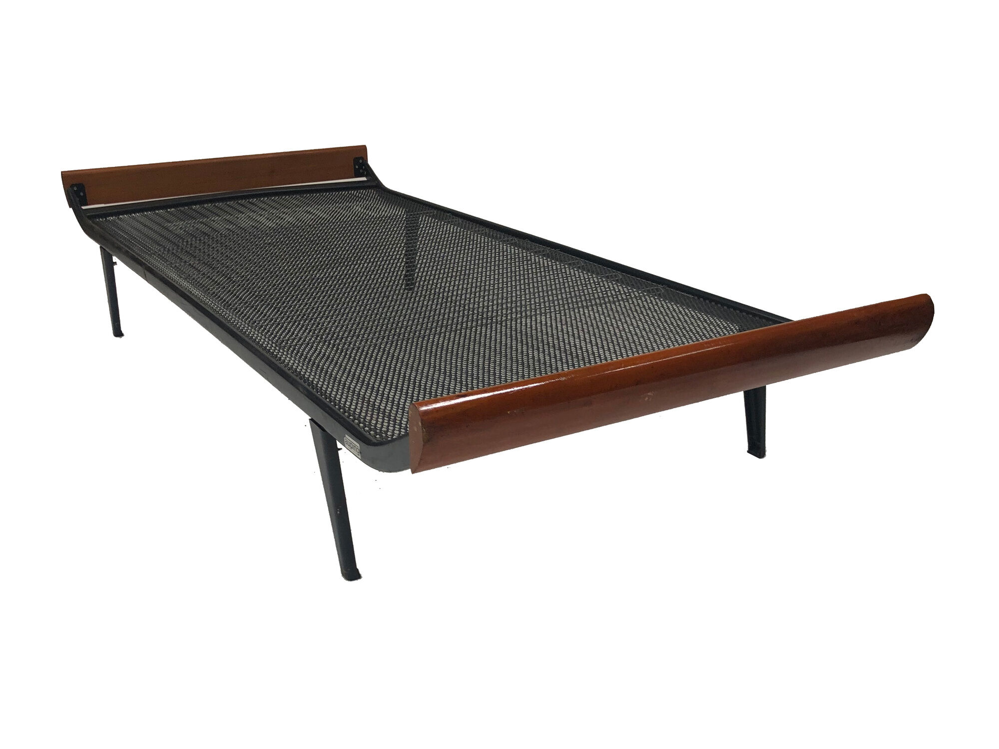 Vintage Meridian Auping Cleopatra metal teak design by Dick Cordemeyer