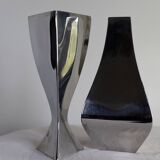 Michael Aram - Set of two 1st edition stainless steel vases