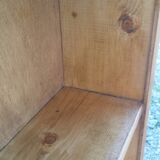 Shallow wooden shelf