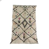 Handmade Berber wool mrirt rug 172 X 110 CM