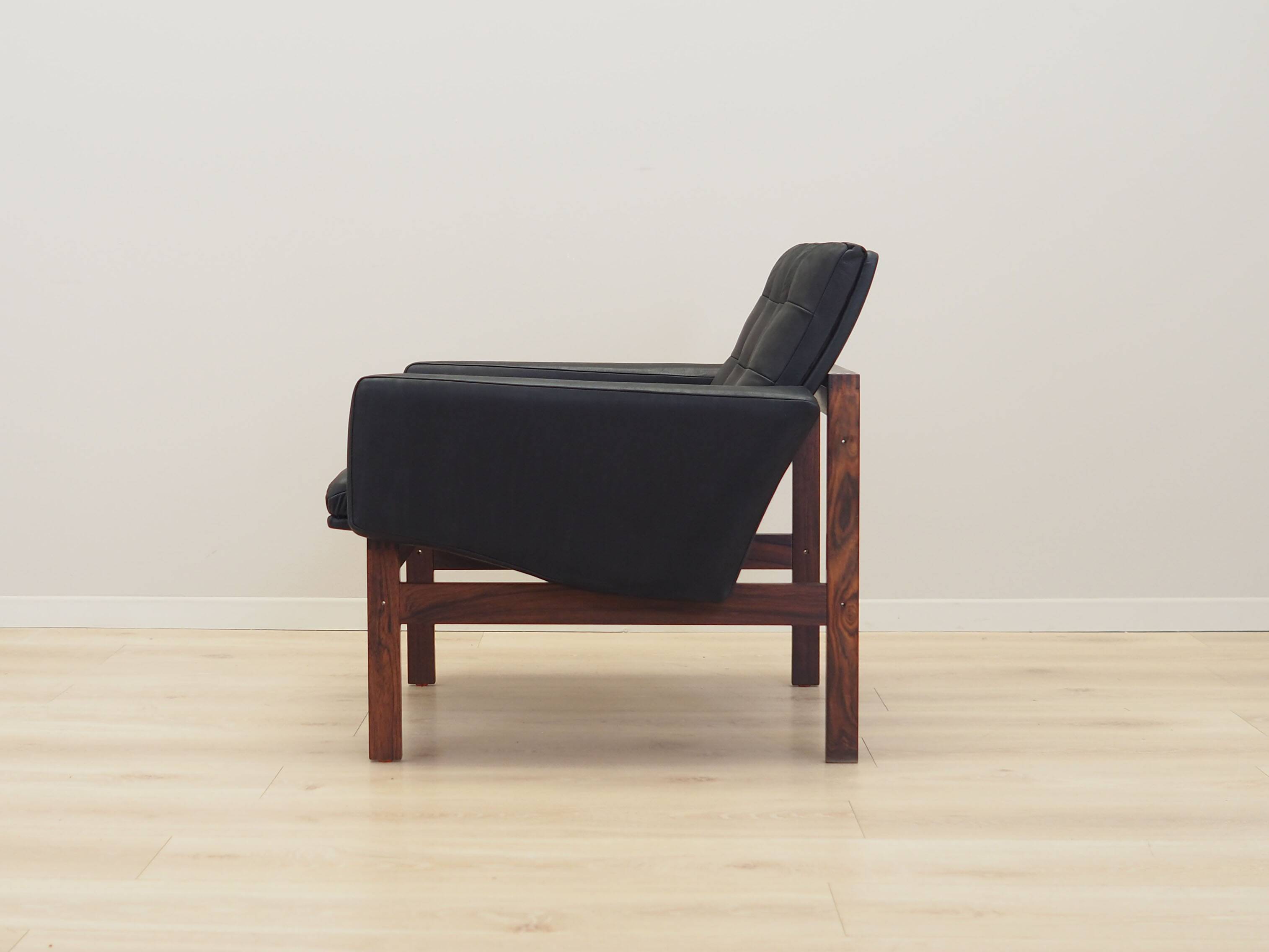 Rosewood armchair, Danish design, 1960s, designer: Ole Gjerløv Knudsen & Torben Lind, manufacturer: