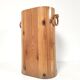 Vintage solid pine umbrella rack