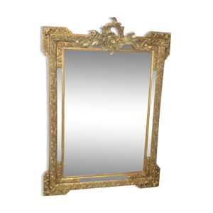 miroir doré style Louis