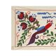 Vintage hand-embroidered tablecloth 44x98 cm