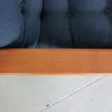 Teak armchair & ottoman by Emc Møbler Denmark mid-century modern