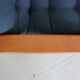 Teak armchair & ottoman by Emc Møbler Denmark mid-century modern