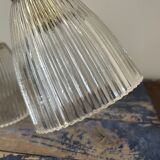 Pair of holophane vintage wall sconces