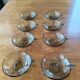 Lot de 8 coupelles art déco en verre.