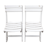 Pair of garden chairs R.Gleizes foldable, 1960s - 1970s