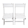 Paire de chaises de jardin Gleizes pliable, années 1960 - 1970