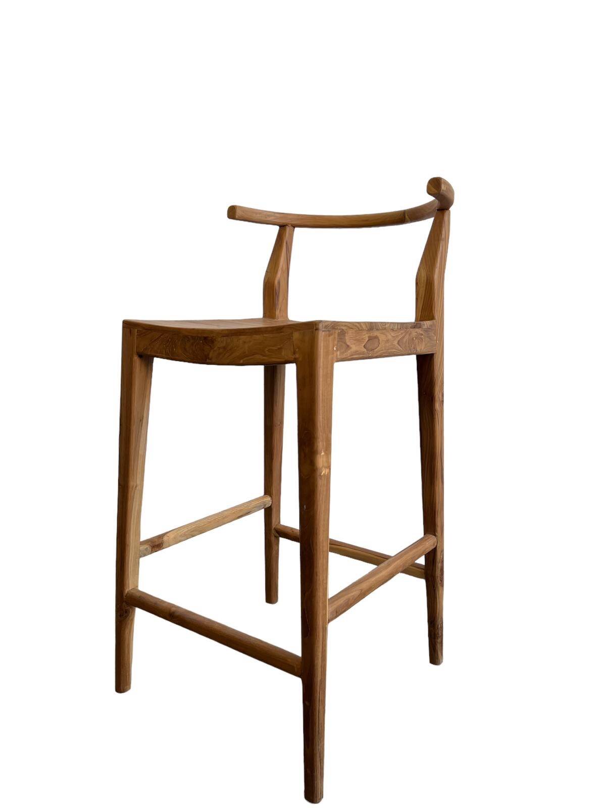Tabouret / tabouret en bois wabisabi
