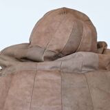 De Sede patchwork Bean Bag pouf in leather Switzerland 1970