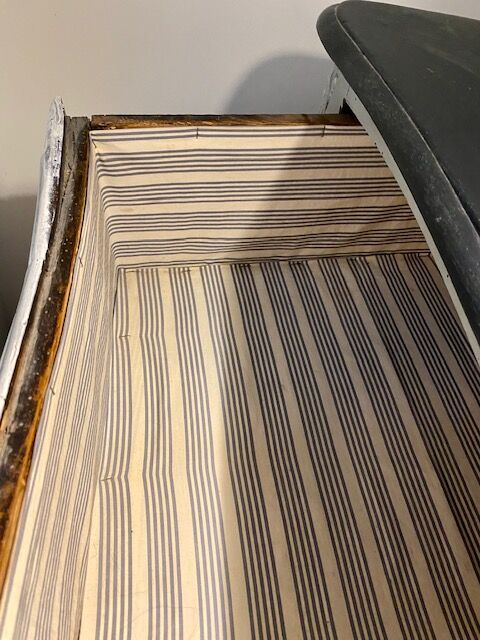 Painted chest of drawers