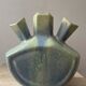 Art Deco vase in glazed ceramic