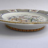 Sarreguemines assiette pied douche