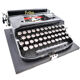 Erika typewriter 9 black revised ribbon new