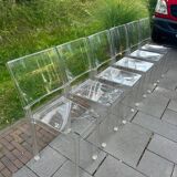 6 Kartell dining chairs
