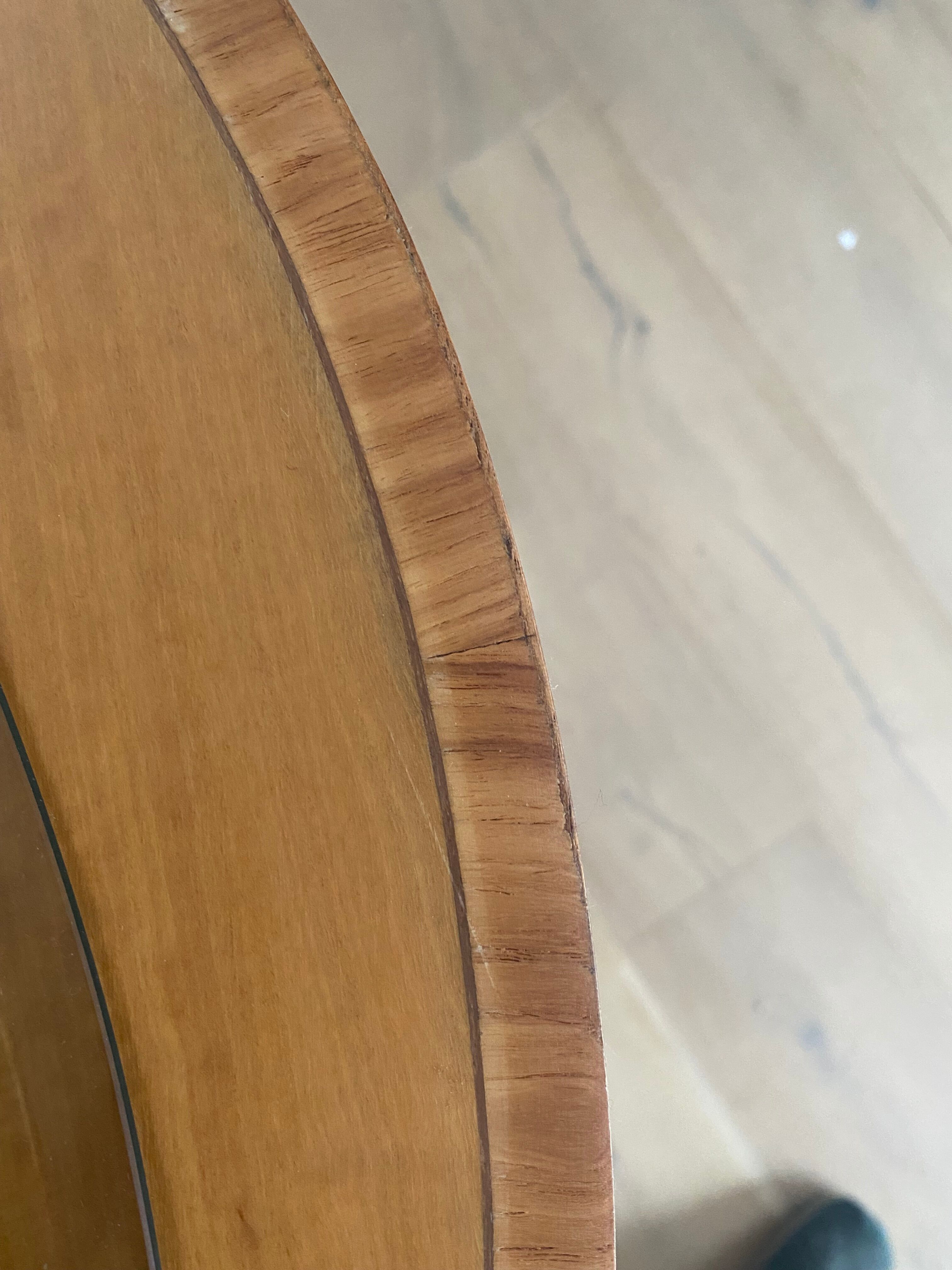 Art Nouveau Rosewood pedestal table