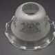 Set of 4 Victorian Style Bell-Shaped Glass Replacement Shades Frilled Edge