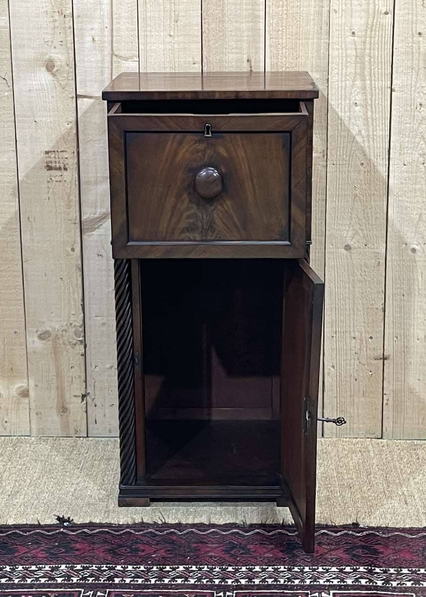 Victorian mahogany confiturier - 19th century