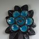 Plaque brutaliste de Irma Yourstone pour Upsala Ekeby Sweden