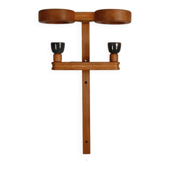 Guillerme et Chambron Wall lamp by Votre Maison. 1960s