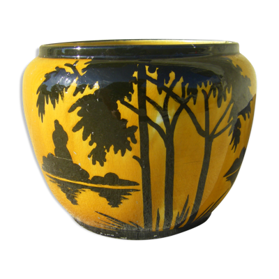 Cache-pot vintage, Manufacture Orchies France