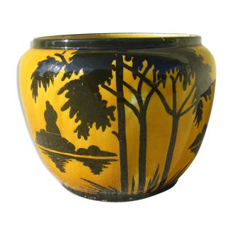 Cache-pot vintage, Manufacture Orchies France