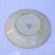Old plate blue décor service La Valliere Montereau and Creil