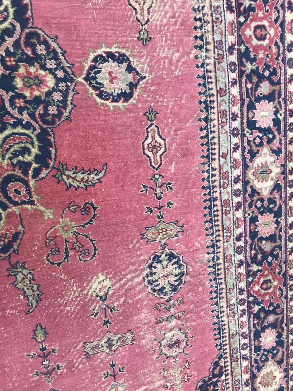 Turkish carpet former Sparta handmade 273 x 390 cm