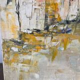 Main Street, knife technique, signed M Attal 1974