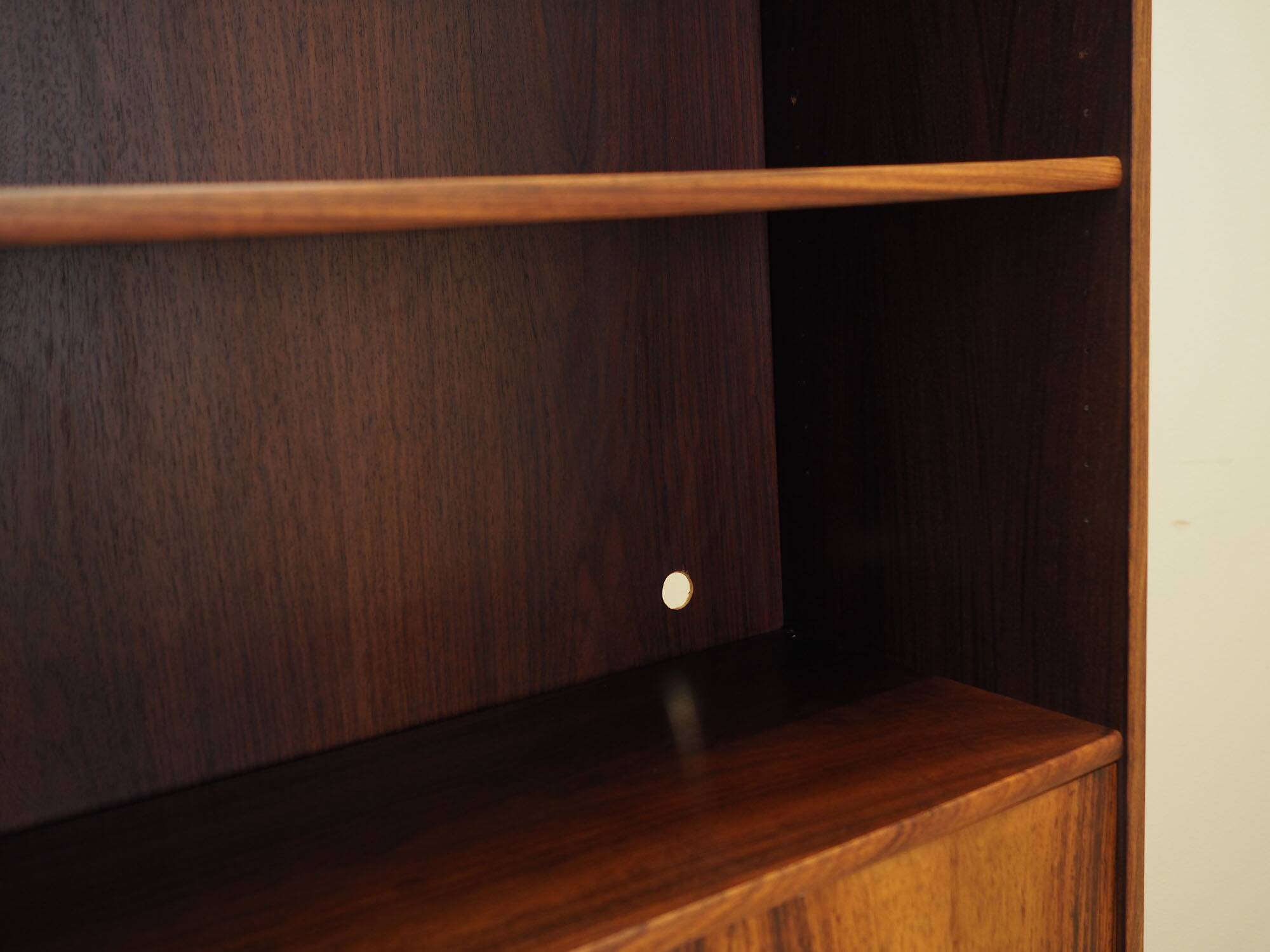 Rosewood bookcase, Danish design, 1970s, production: Denmark