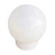 Industrial wall lamp, white, glass, FOTON, Poland, 1960s.