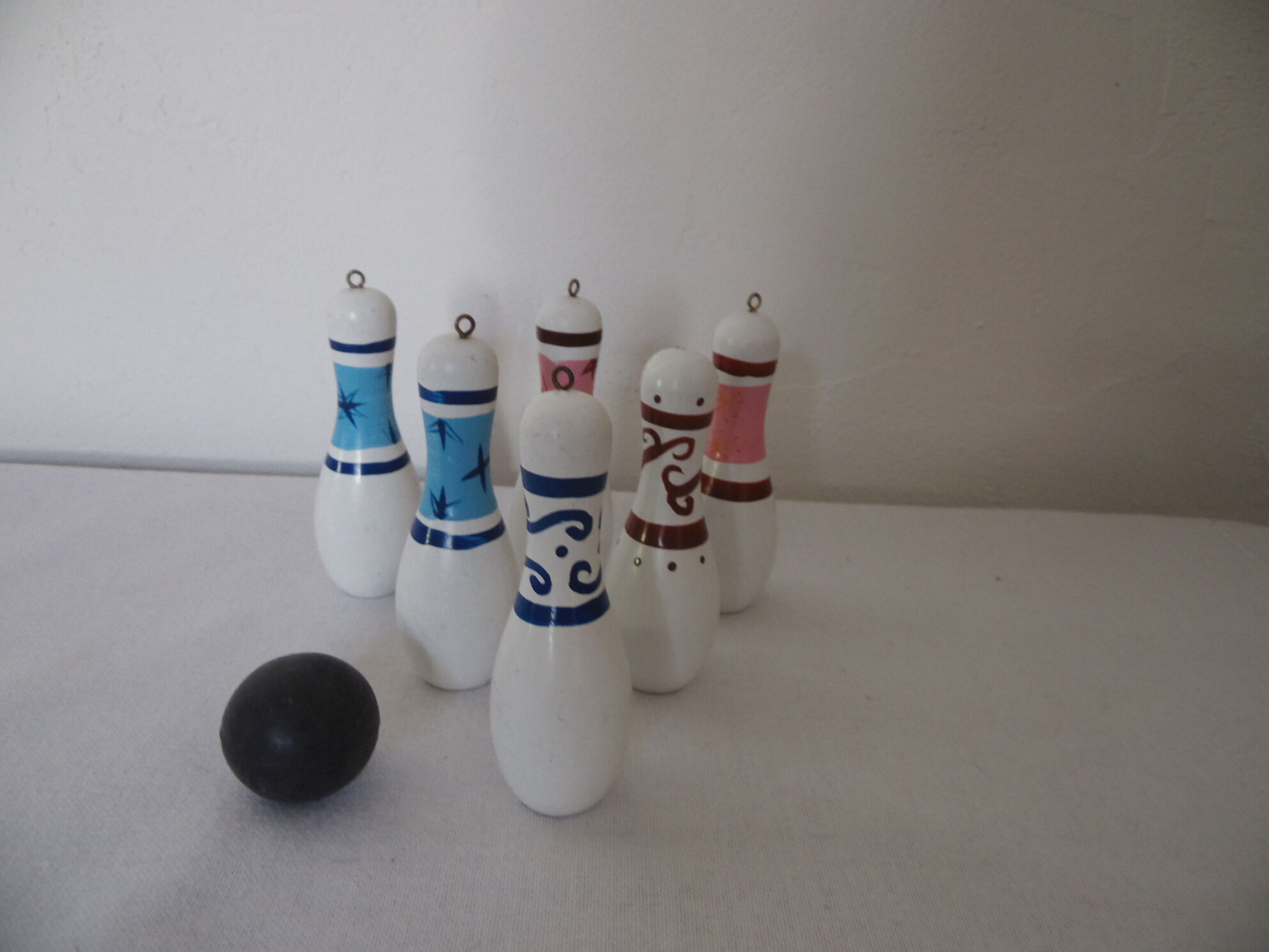 Wooden bowling