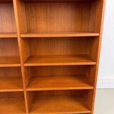 Bibliothèque en teck, années 1960