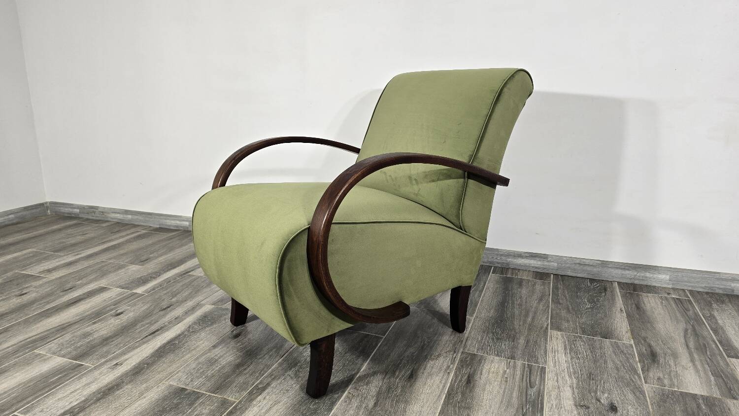 Armchair by Jindrich Halabala, 1940s