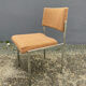 Lot de 4 chaises en métal chromé