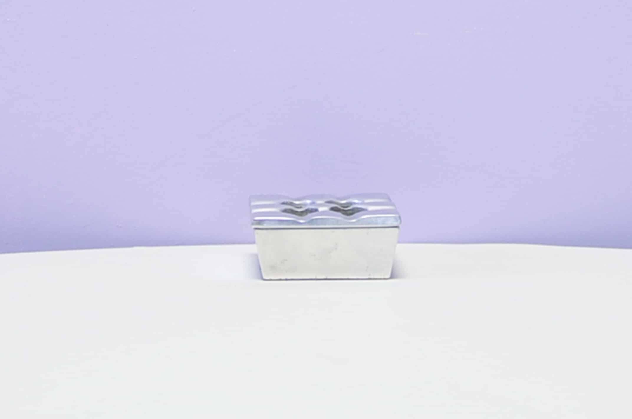 Vintage Danish metal ashtray