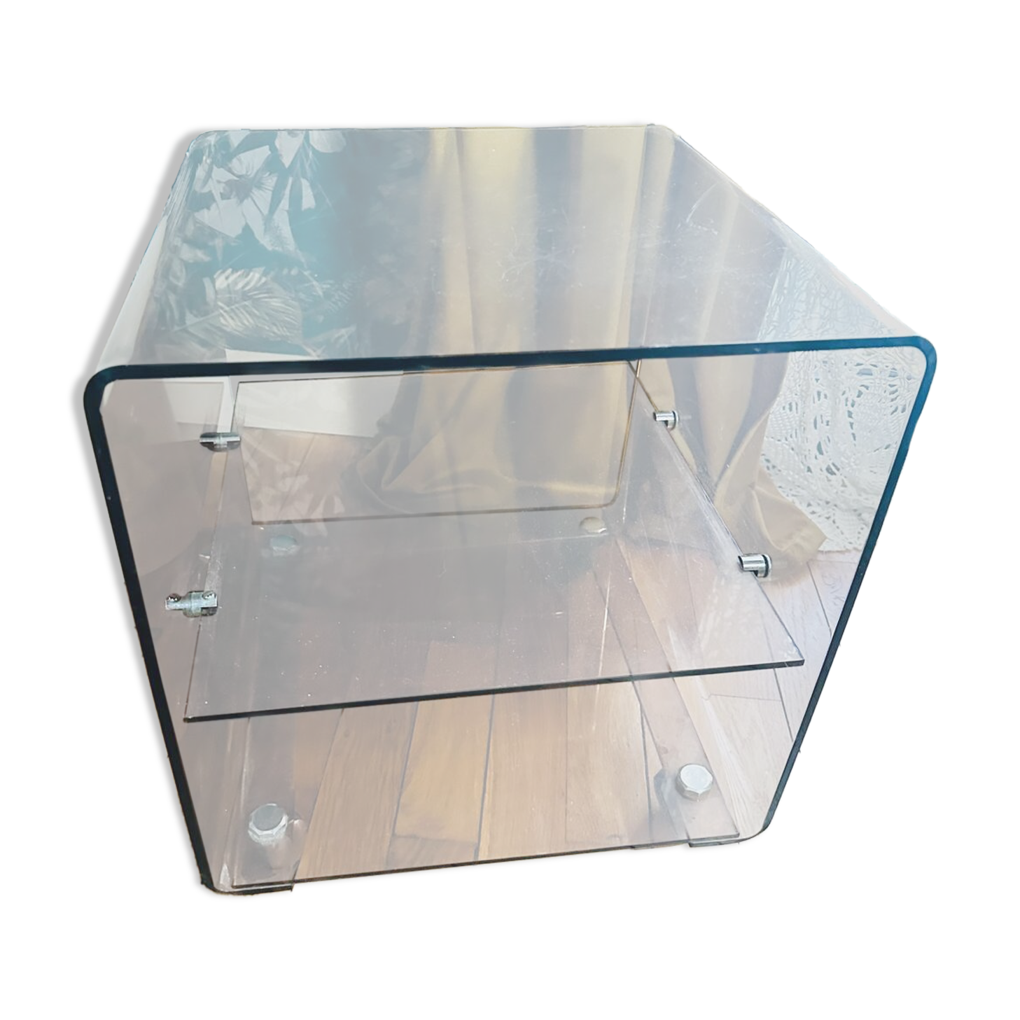 Vintage 70s Michel Dumas bedside table/end table