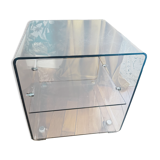 Vintage 70s Michel Dumas bedside table/end table