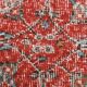 6x11 Vintage Faded Red Floral Pattern Persian Vintage Rug, 182x322 Cm