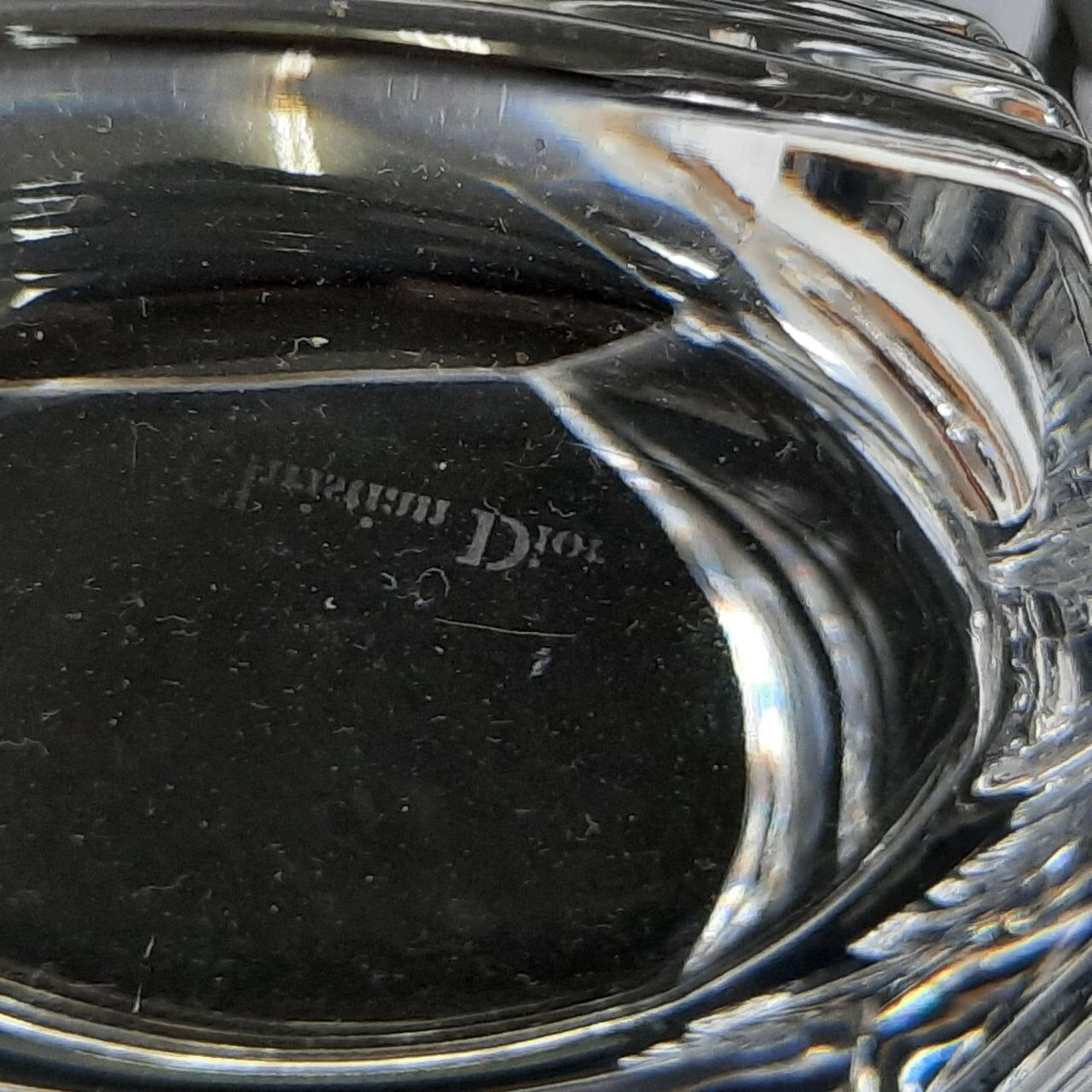 Bouteille et carafe Dior, années 80, 90