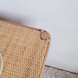 Vintage rattan chest of drawers circa 1970s