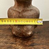 African statue, wooden bust of a woman, 1920s