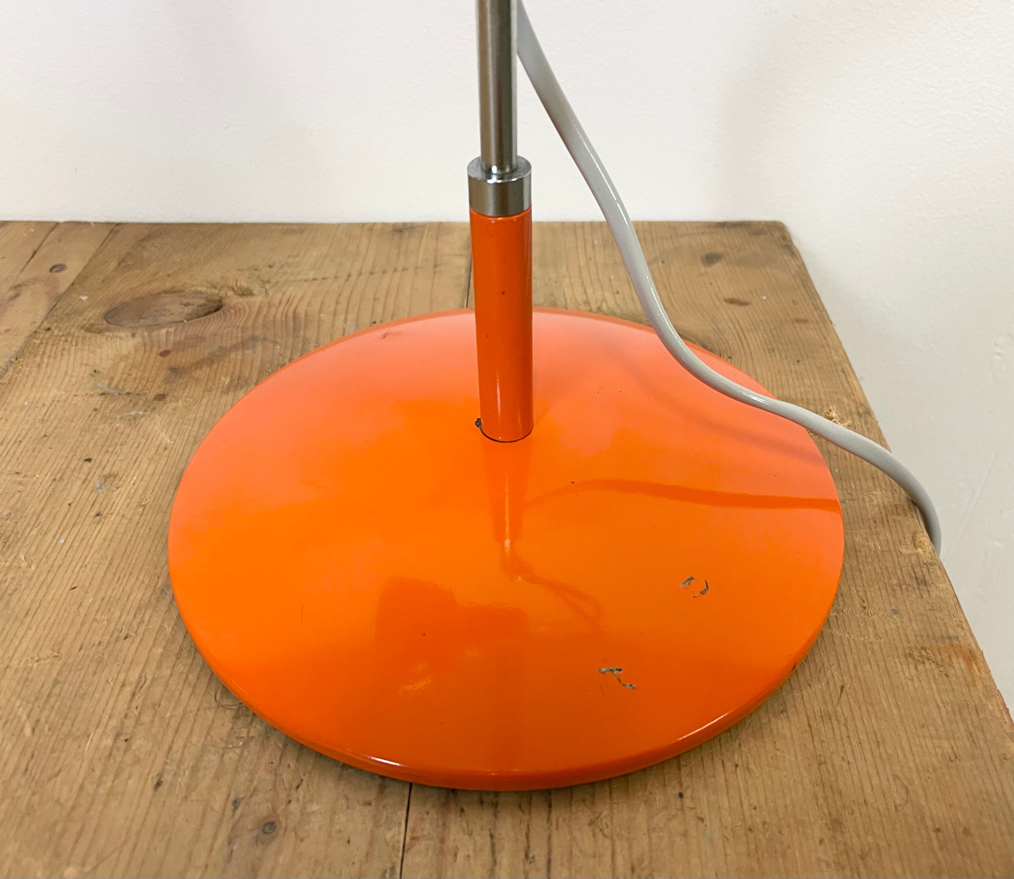 Orange Table Lamp by Josef Hurka for Napako, 1960s