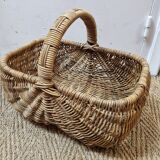 Vintage wicker basket