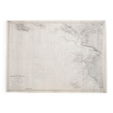 Map west coast France from Belle île to Ile D'Yeu