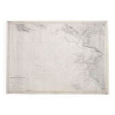 Map of the west coast of France from Belle Ile to Ile d'Yeu