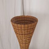 Large wicker vase